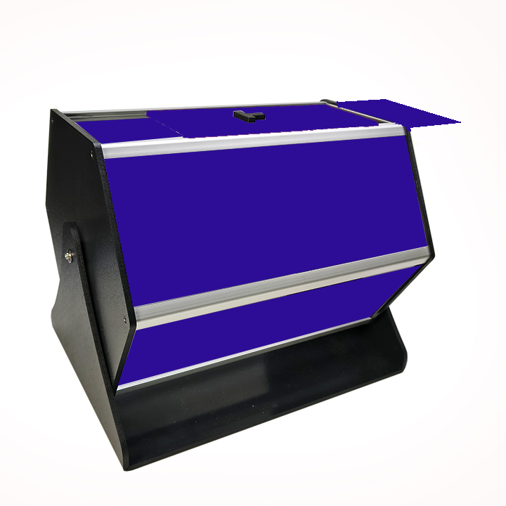 Blue Raffle Drum Medium